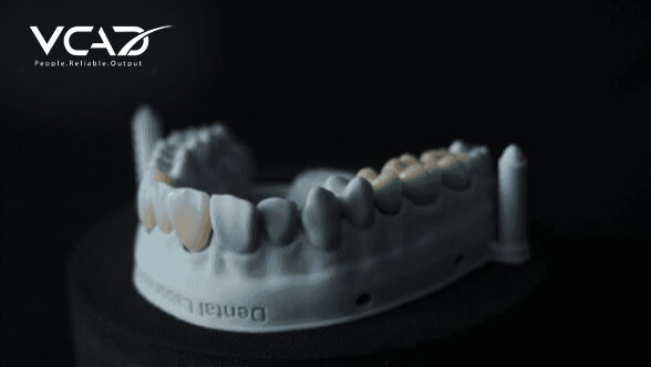 Ceramic Teeth was made in Ceramic Dental Lab